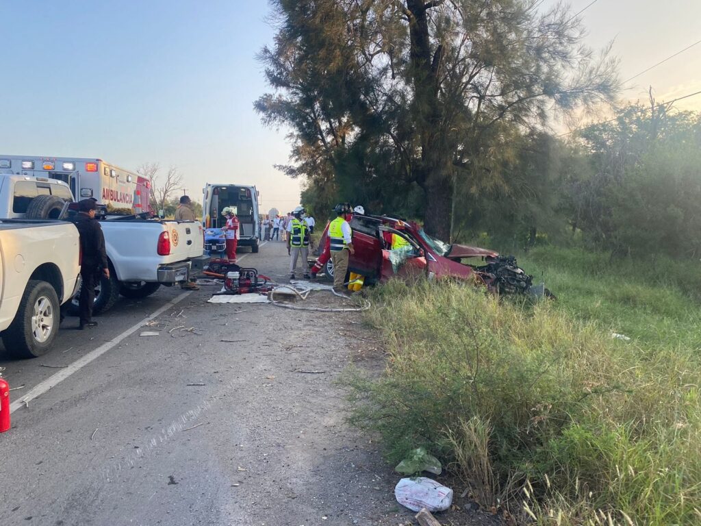 Fallecen empleada del IMSS y su madre en accidente cerca de Ciudad Victoria