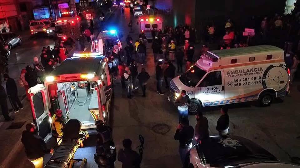 Evacúan hospital del IMSS en Matamoros tras incendio en el sótano