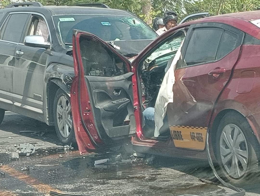 Muere tampiqueño en choque frontal sobre la carretera Tampico-Tuxpan