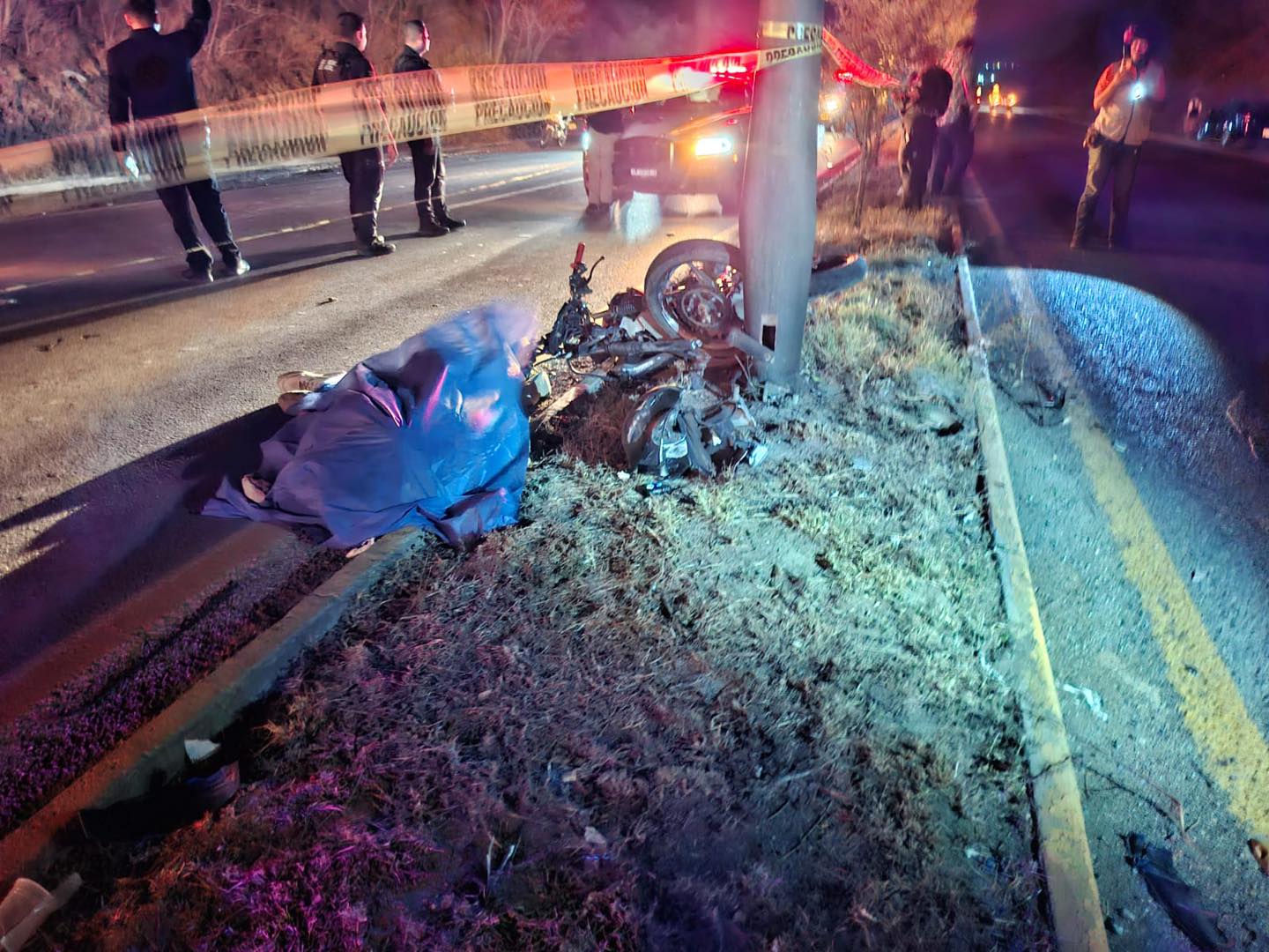 Muere joven motociclista en trágico accidente en Ciudad Victoria