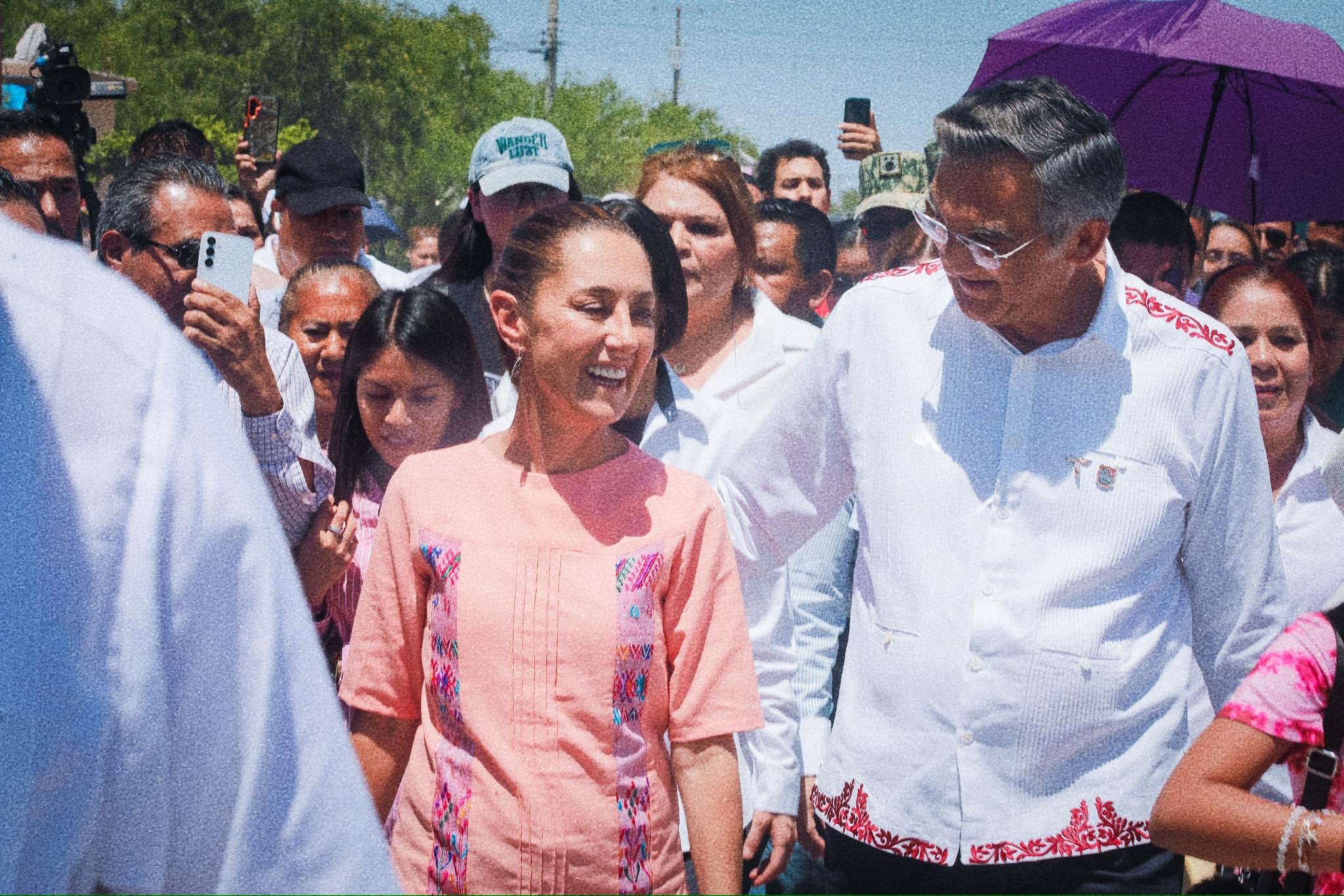 Supervisa Sheinbaum daños por inundaciones en Reynosa