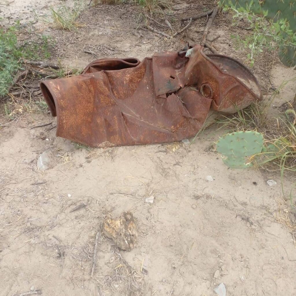 Localizan restos calcinados en zona rural de Camargo