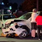 Conductor ignora señal de alto y provoca choque múltiple en el centro de Ciudad Victoria