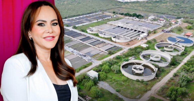 Carmen Lilia Canturosas impulsa planta de tratamiento de clase mundial