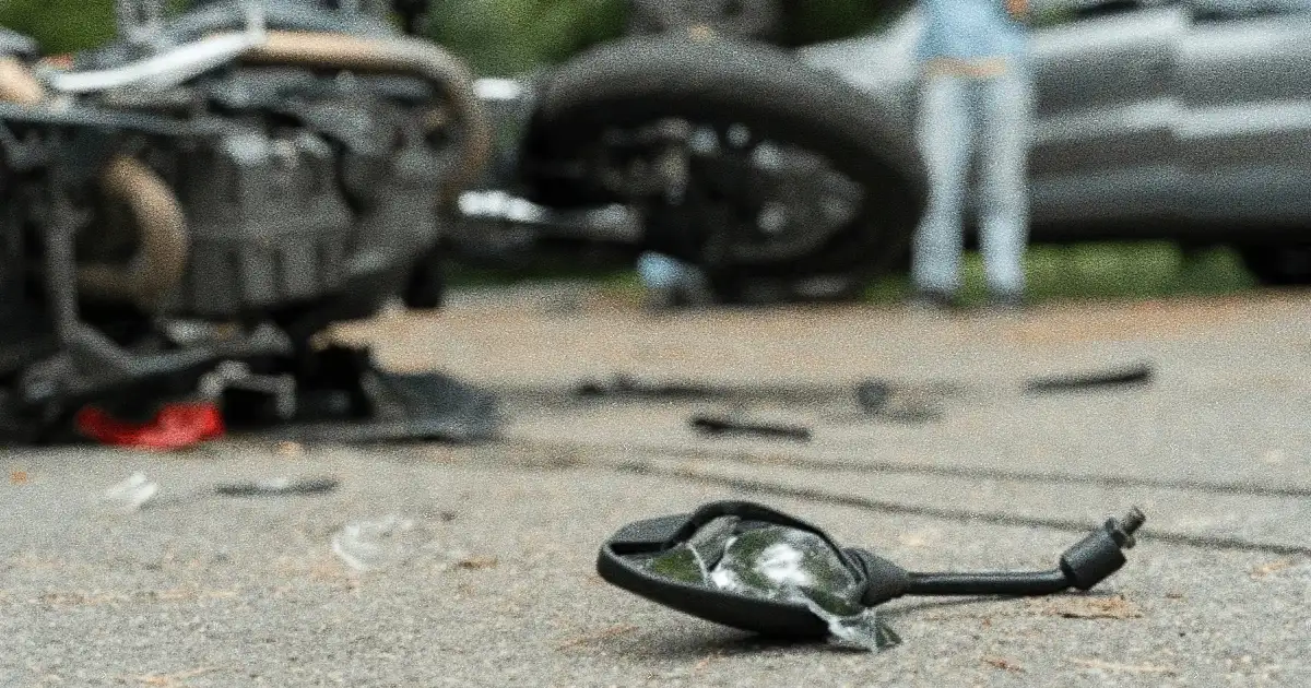 Motociclista sufre lesiones leves en accidente vial en Cd. Victoria