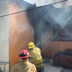 Incendio consume una vivienda en la colonia Cuauhtémoc de Ciudad Victoria