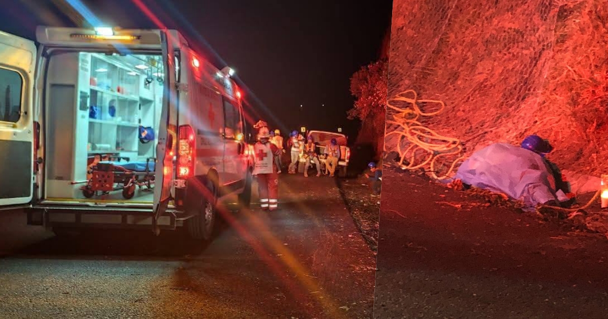 Cae 15 metros mientras instalaba malla y muere en la Rumbo Nuevo