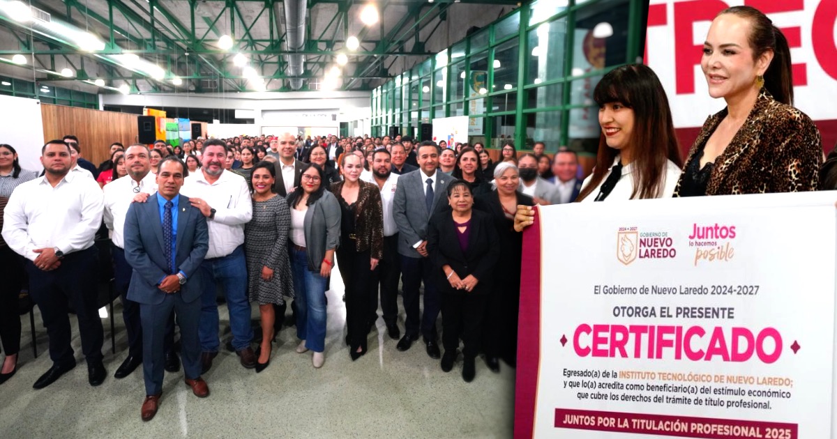 Carmen Lilia Canturosas entrega 300 becas de titulación
