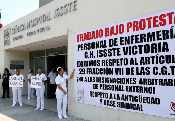 toman issste en cd. victoria; denuncian favoritismo