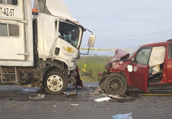 Choque en la Victoria–Zaragoza deja un conductor muerto