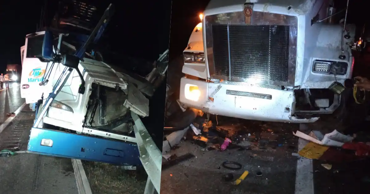 Choque de tractocamiones deja un muerto en Llera