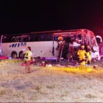 Fatal choque de autobús en la Victoria–Zaragoza deja 2 muertos