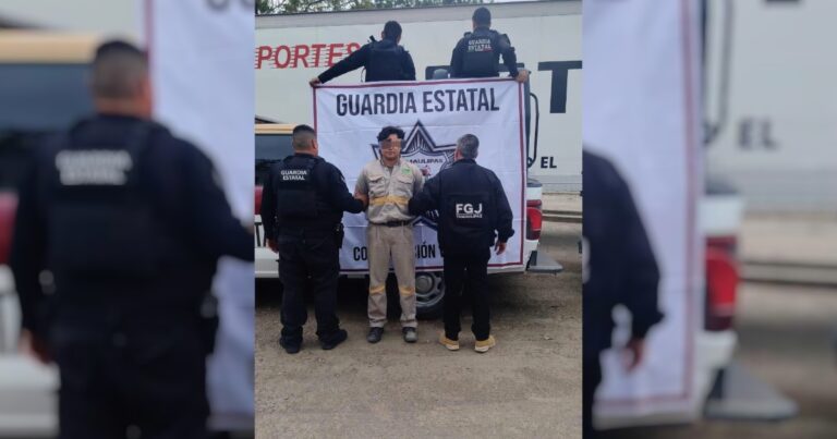 Detienen a falso trabajador de CFE en colonia Tamatán, en Ciudad Victoria